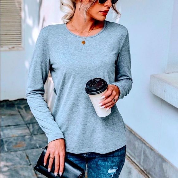 NWT! CONTRAST LACE INSERT RUFFLE TRIM TEE! - Picture 2 of 12